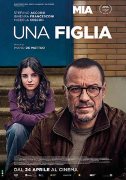 Locandina del film Una Figlia con Stefano Accorsi