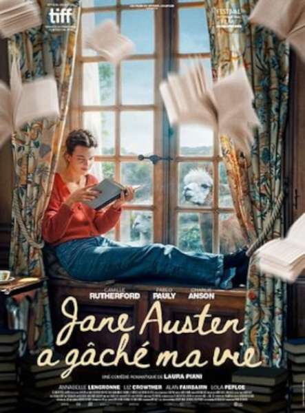 Locandina del film JANE AUSTEN HA STRAVOLTO LA MIA VITA