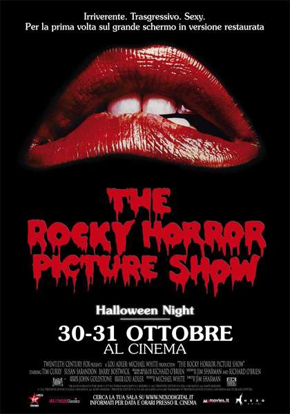 Locandina del film THE ROCKY HORROR PICTURE SHOW