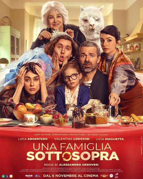 Locandina del film UNA FAMIGLIA SOTTOSOPRA