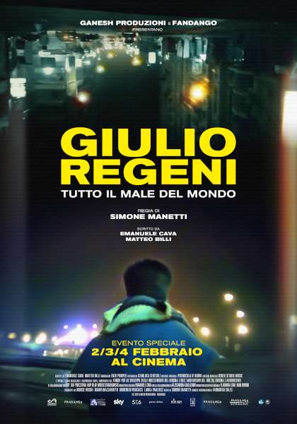 Locandina del film GIULIO REGENI - TUTTO IL MALE DEL MONDO