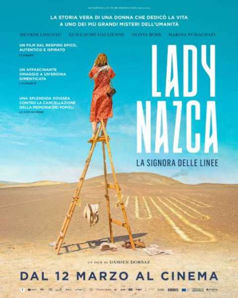 Locandina del film LADY NAZCA - LA SIGNORA DELLE LINEE